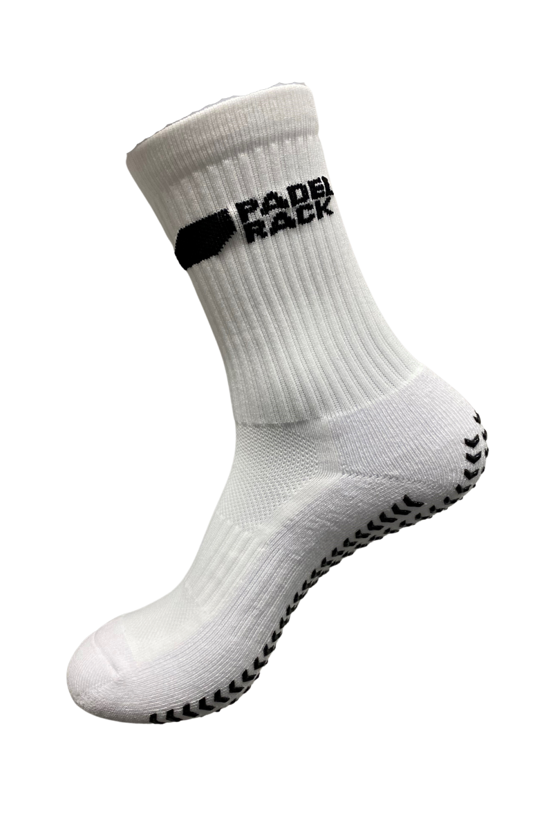 Padelrack Grip Socks - White