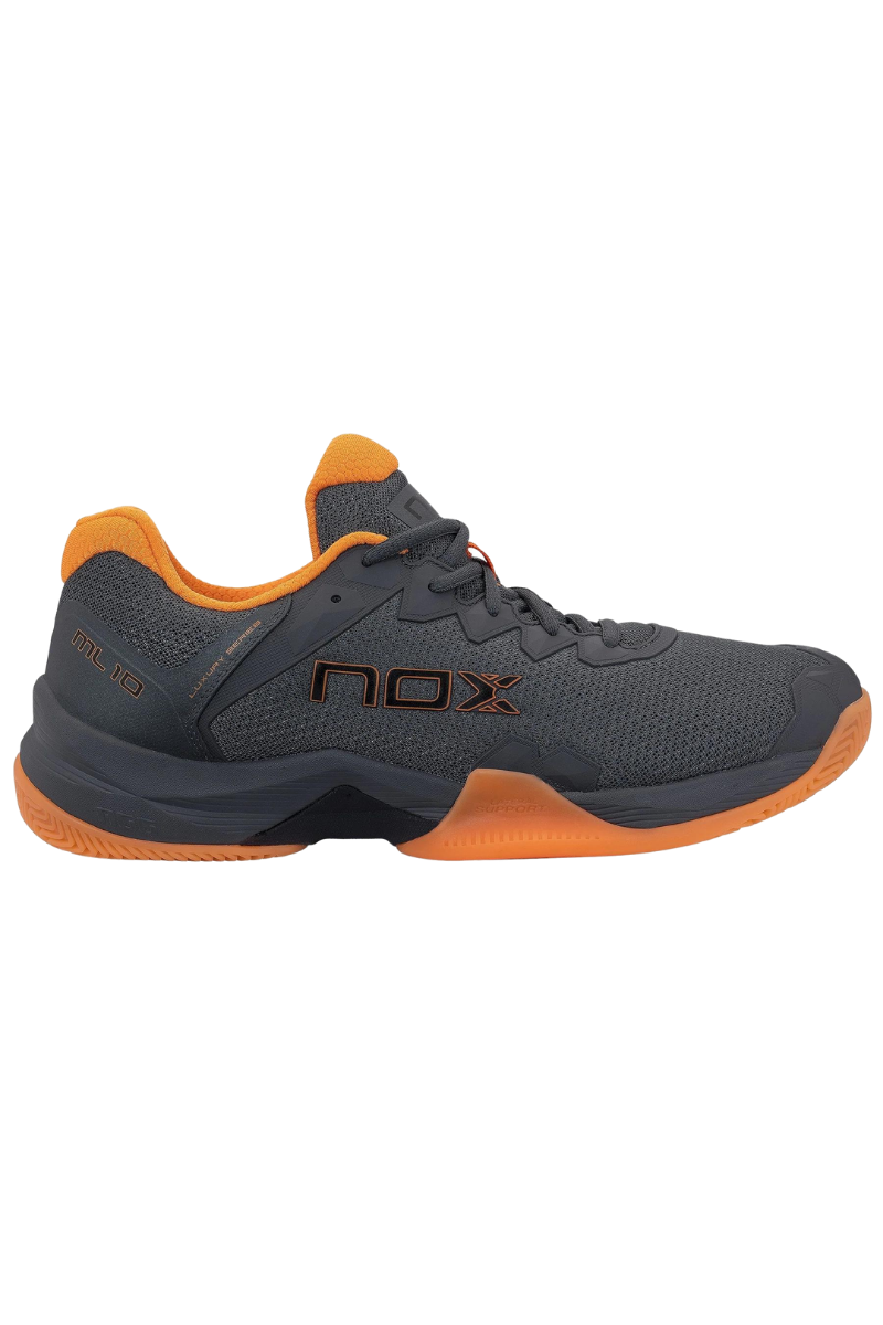 NOX ML10 HEXA 2022 - Padel Shoes - Men - Grey/Orange
