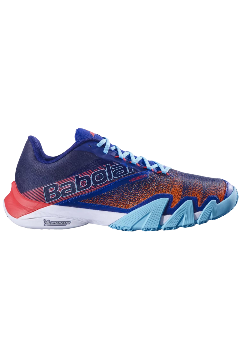Babolat Jet Premura 2 - Padel Shoes - Men - Navy / Red -
